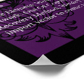 Thinksack-Druck - Rahmen optional Poster (Ecke)