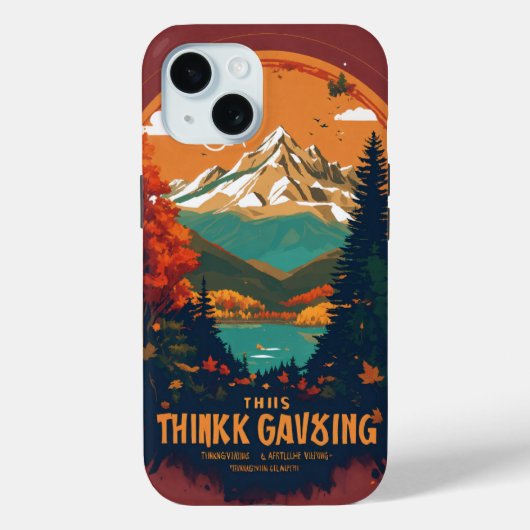 THINKSGIVING Technology Event - Smoky Mountain Case-Mate iPhone Hülle (Rückseite)