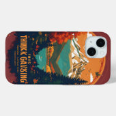 THINKSGIVING Technology Event - Smoky Mountain Case-Mate iPhone Hülle (Rückseite (Horizontal))