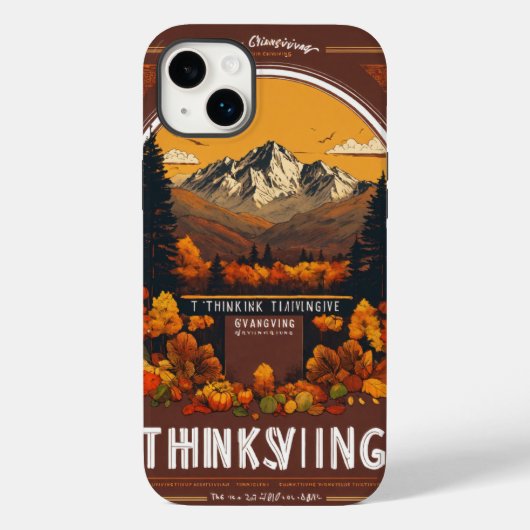 THINKSGIVING Technology Event - Smoky Mountain Case-Mate iPhone Hülle (Rückseite)