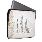 Thinning Veil - Erwachen Gedicht Poster Laptopschutzhülle (Vorne Rechts)