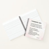 Thinning Veil - Erwachen Gedicht Poster Notizblock (Innenseite)