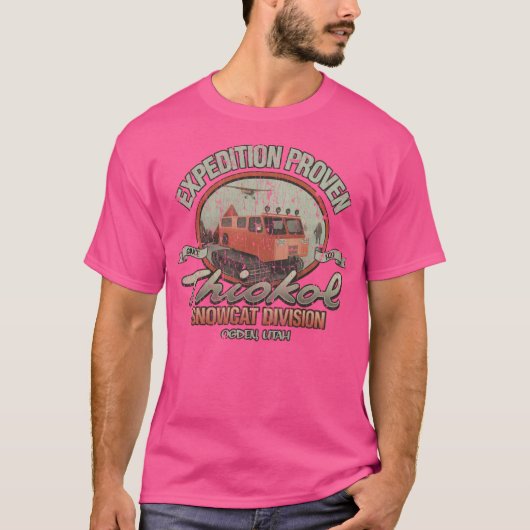 Thiokol Snowcat Division 1929 T-Shirt (Vorderseite)
