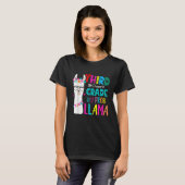 Third 3rd Grade Teacher Back To School No Prob Lla T-Shirt (Vorne ganz)