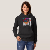 Third 3rd Grade Teacher No Prob Llama First Day Gi Hoodie (Vorne ganz)