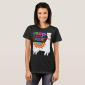 Third 3rd Grade Teacher No Prob Llama First Day Gi T-Shirt (Vorne ganz)