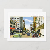 Third Avenue and Pike, Seattle, Washington Postkarte (Vorne/Hinten)