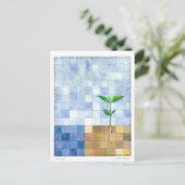 Third Day (7 days of creation) Postkarte (Stehend Vorderseite)