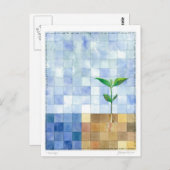 Third Day (7 days of creation) Postkarte (Vorne/Hinten)