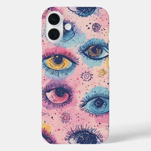 Third Eye Bloom - IPhone 16 Fall Case-Mate iPhone Hülle (Rückseite)