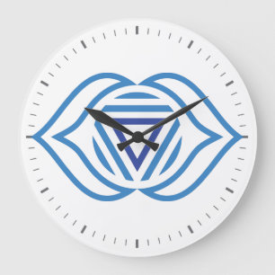 Third Eye Chakra Energy Wall Clock Große Wanduhr