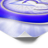 Third Eye Chakra Fotodruck (Ecke)