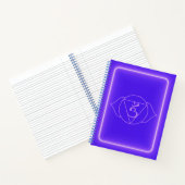 Third Eye Chakra Journal Notizblock (Innenseite)