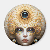 Third Eye Goddess Fantasy Art Magnet (Vorne)