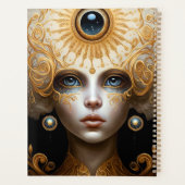 Third Eye Goddess Fantasy Art Planer (Rückseite)