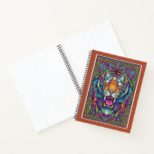 Third-Eye Roaring Tiger Spirit Zen tangle Journal Notizblock (Innenseite)