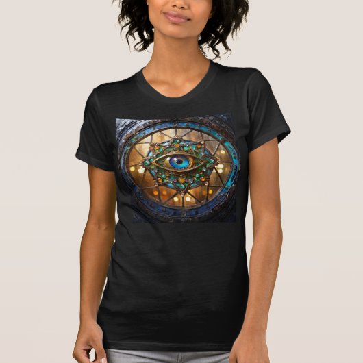 Third Eye Rustik Bullauge T-Shirt (Vorderseite)