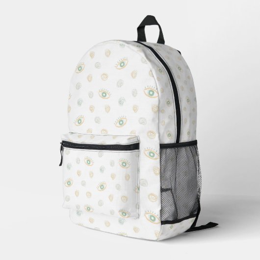 Third Eye Vibes Bedruckter Rucksack (Rückseitige Ecke Rechts)