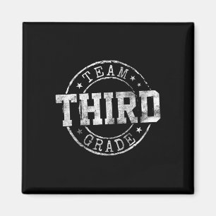 Third Grade Dream Team 3. Klasse Erster Schultag Magnet