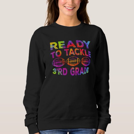 Third Grade First Day Of School Back To School Foo Sweatshirt (Vorderseite)