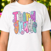 Third Grade First Day of School Coquette Preppy T-Shirt