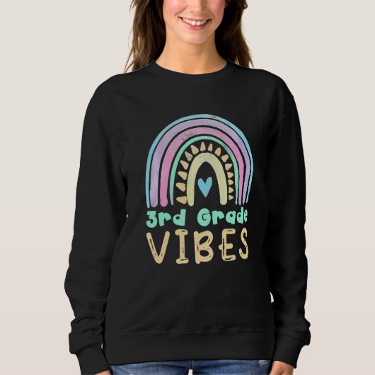 Third Grade Rainbow Boys Girls Teacher Team 3rd Gr Sweatshirt (Vorderseite)