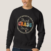 Third Grade Team Appreciation Week Back to School Sweatshirt (Vorderseite)