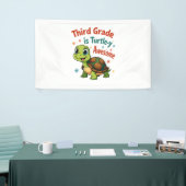 Third grade Turtle-y Awesome 3rd Grade Back to Sch Banner (Messeveranstaltung)