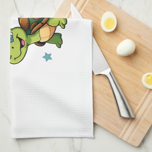 Third grade Turtle-y Awesome 3rd Grade Back to Sch Geschirrtuch (Viertel Falte)