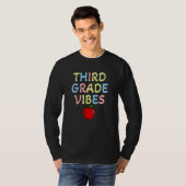 Third Grade Vibes   3rd Grade Team Retro 1st Day o T-Shirt (Vorne ganz)