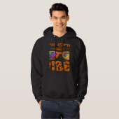 Third Grade Vibes Cute Tie Die Fall Teacher Paraed Hoodie (Vorne ganz)