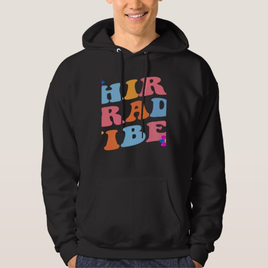 Third Grade Vibes Retro Teacher Kids Women Back to Hoodie (Vorderseite)