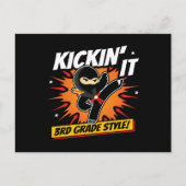 Third Grader - Back To School - 3. Postkarte (Vorderseite)