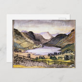 Thirlmere, Kunstwerke von Paul Nash Postkarte (Vorne/Hinten)