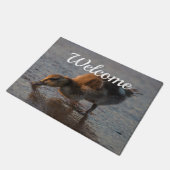 Thirsty Baby Welcome Doormat Fußmatte (Schrägansicht)