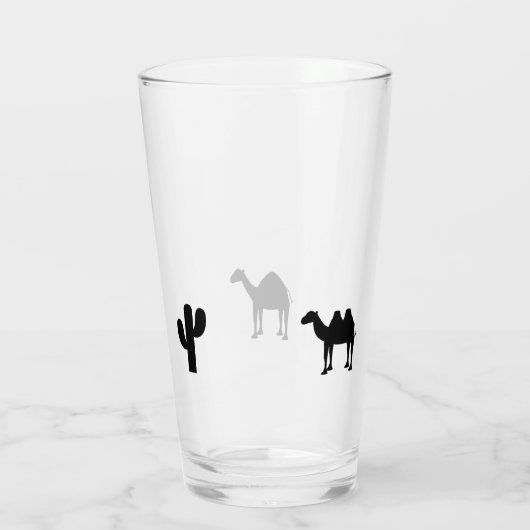 Thirsty Camel Glas (Rückseite)