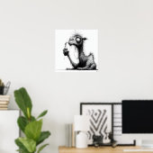 Thirsty Camel Print Poster (Heimbüro)