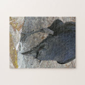 Thirsty Crow trinkt Puzzle (Horizontal)