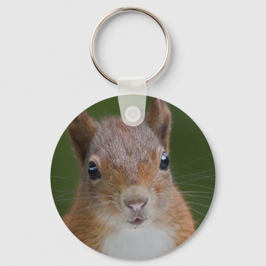 Thirsty Eichhörnchen Keyring Schlüsselanhänger (Vorderseite)