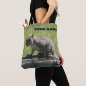 Thirsty Eichhörnchen mit Ihrem Namen Tote Bag Tasche (Von Nahem)