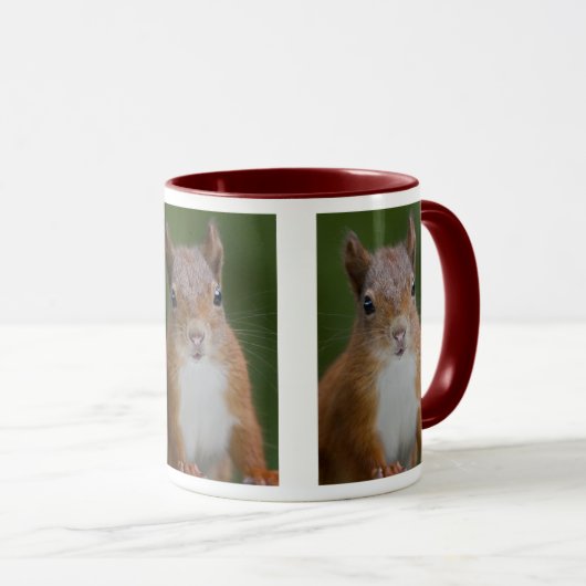 Thirsty Eichhörnchen Tasse (VorderseiteRechts)