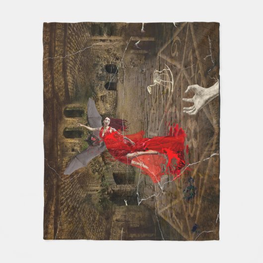 Thirsty Fleecedecke (Vorderseite)