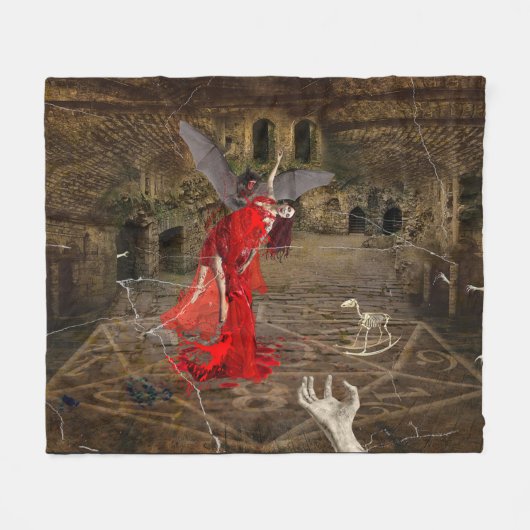 Thirsty Fleecedecke (Vorderseite (Horizontal))