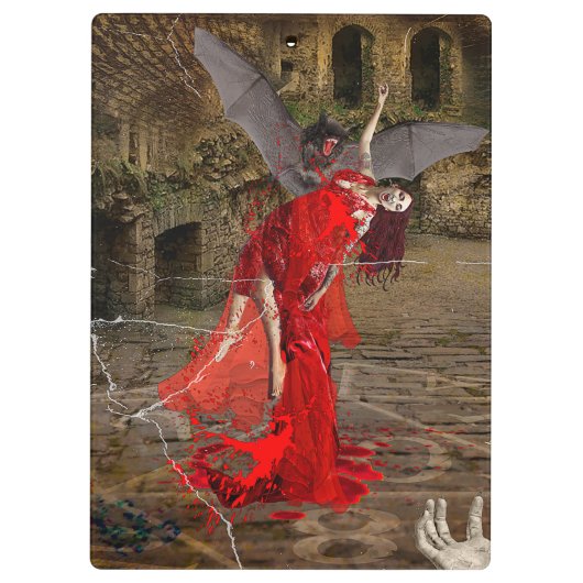 Thirsty Klemmbrett (Rückseite)