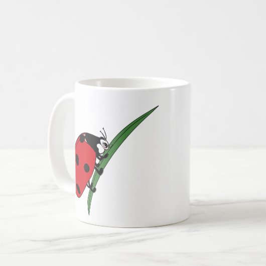 Thirsty Ladybug Kaffeetasse (Vorderseite Links)