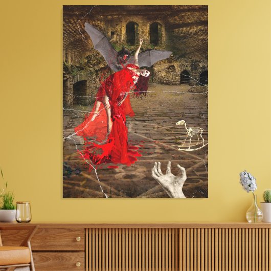 Thirsty Leinwanddruck (Insitu (Wohnzimmer))