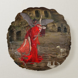 Thirsty Rundes Kissen