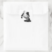 Thirsty Terrier Mix Vinyl Sticker (Tasche)
