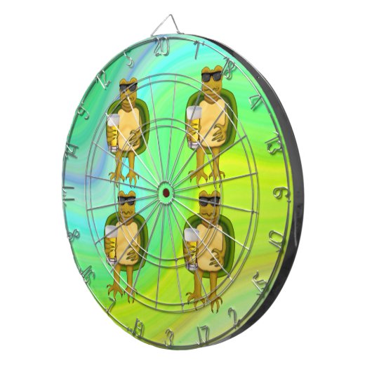 Thirsty Turtle Dartscheibe (Vorderseite rechts)