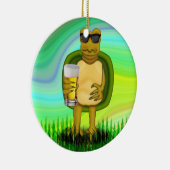 Thirsty Turtle Keramikornament (Rechts)